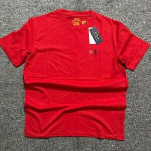 Polo by Ralph Lauren Red Short Sleeve Crewneck Tee